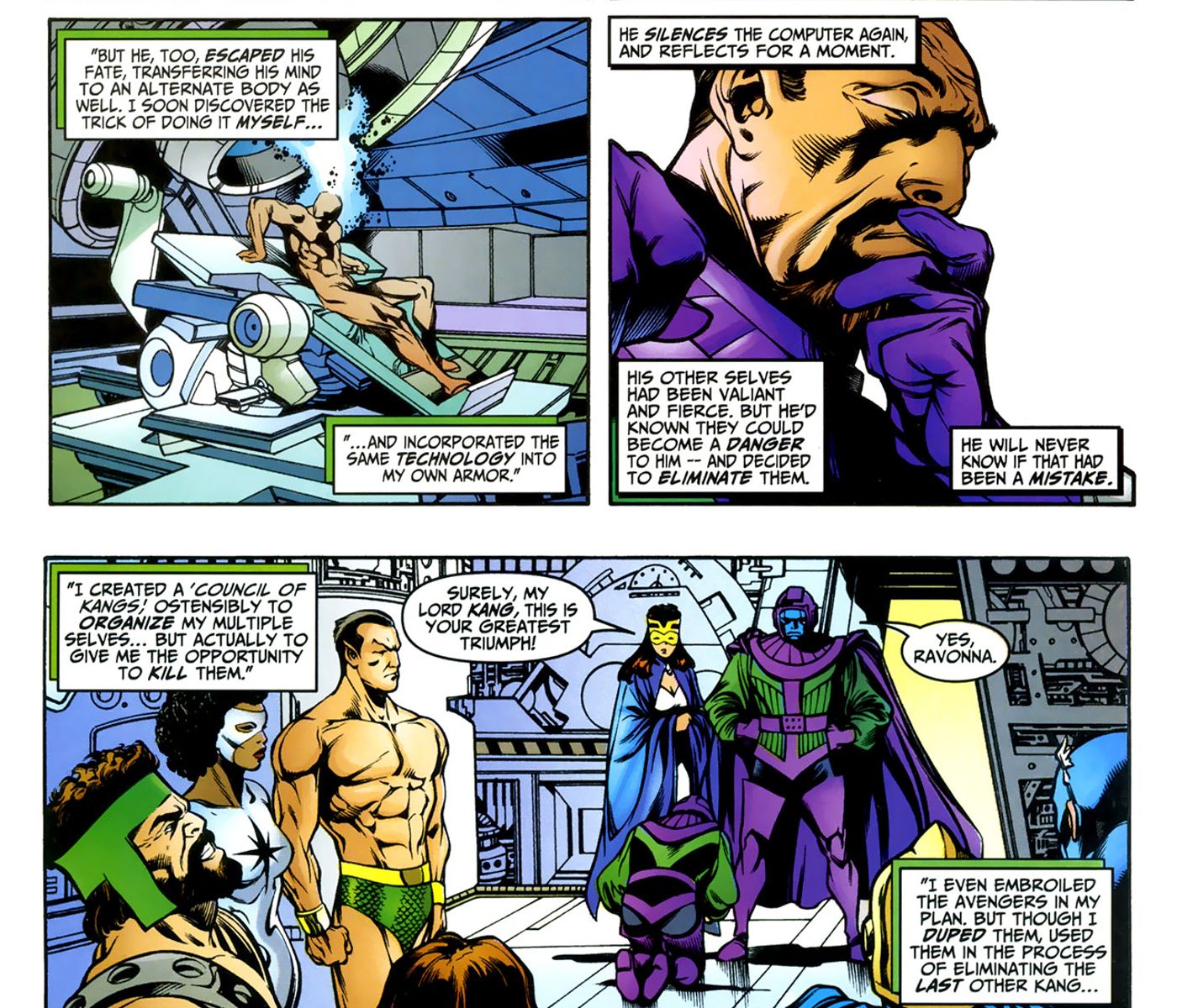 Kang the Conqueror develops cloning technology