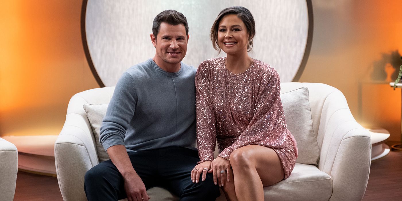 Nick and Vanessa Lachey at the Love is Blind reunion