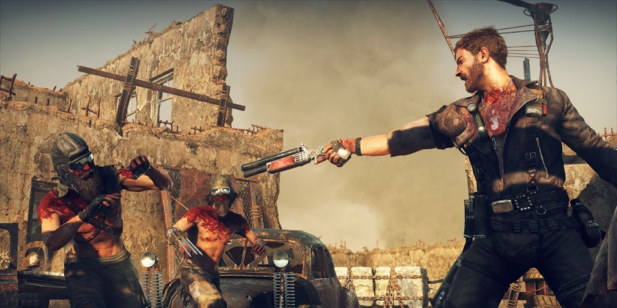 Fight Scene from the Mad Max Game
