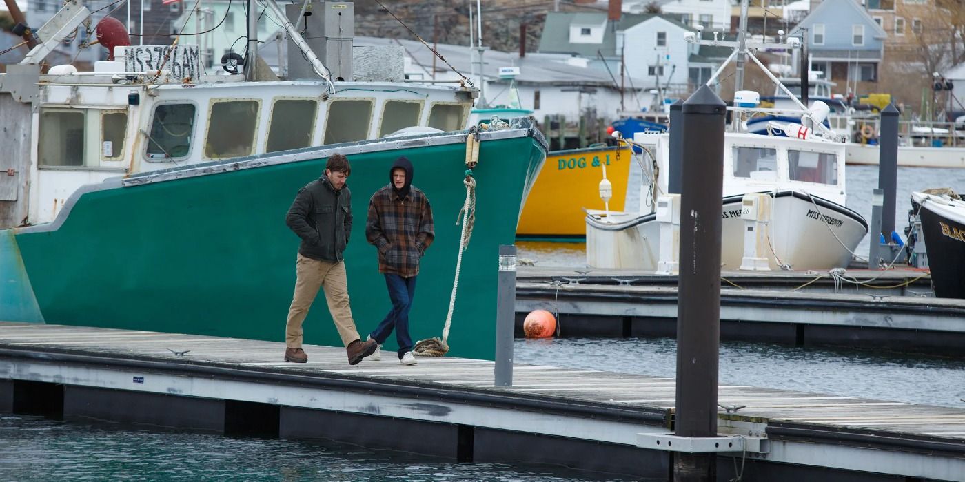 manchester by the sea casey affleck dock