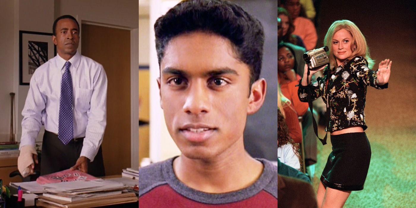 Collage of Kevin G, Tim Meadows, and Amy Poehler in Mean Girls.