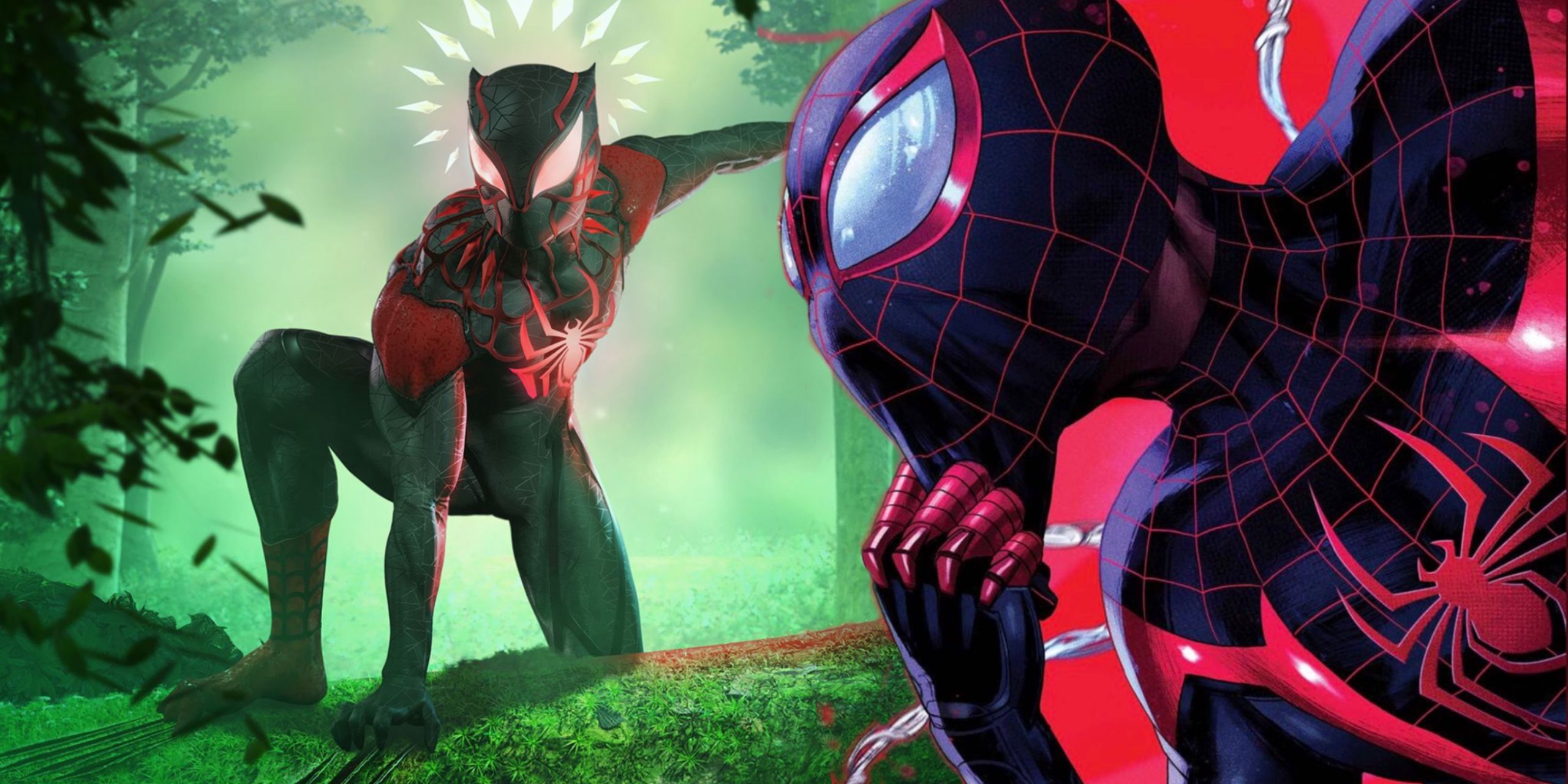 Miles Morales' New Costume Perfectly Combines Spider-Man & Black Panther