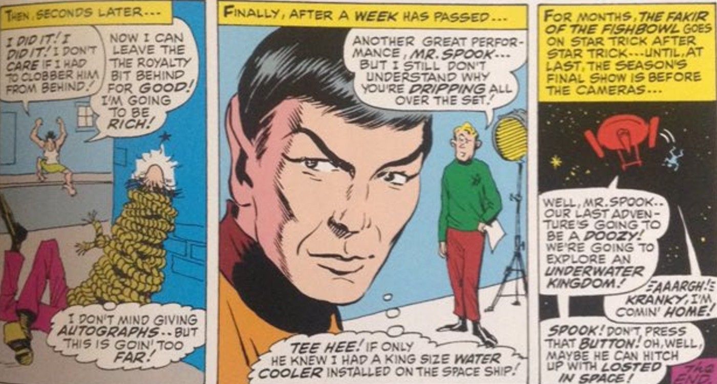 Star Trek’s Spock Was Secretly Played By Namor in Marvel Comics