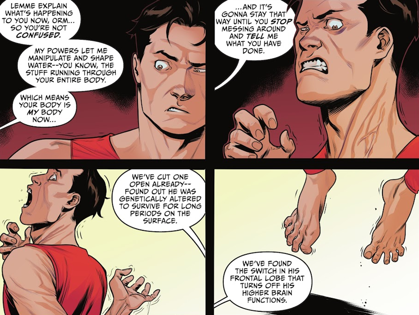 new Aquaman powers jackson hyde