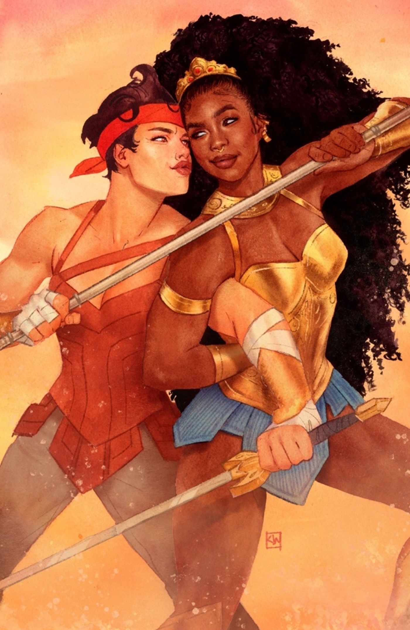 nubia queen of the amazons variant pride dc comics