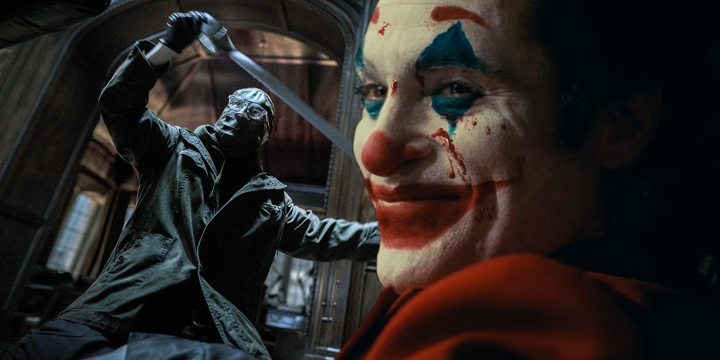 Paul Dano as the Riddler and Joaquin Phoenix as the Joker