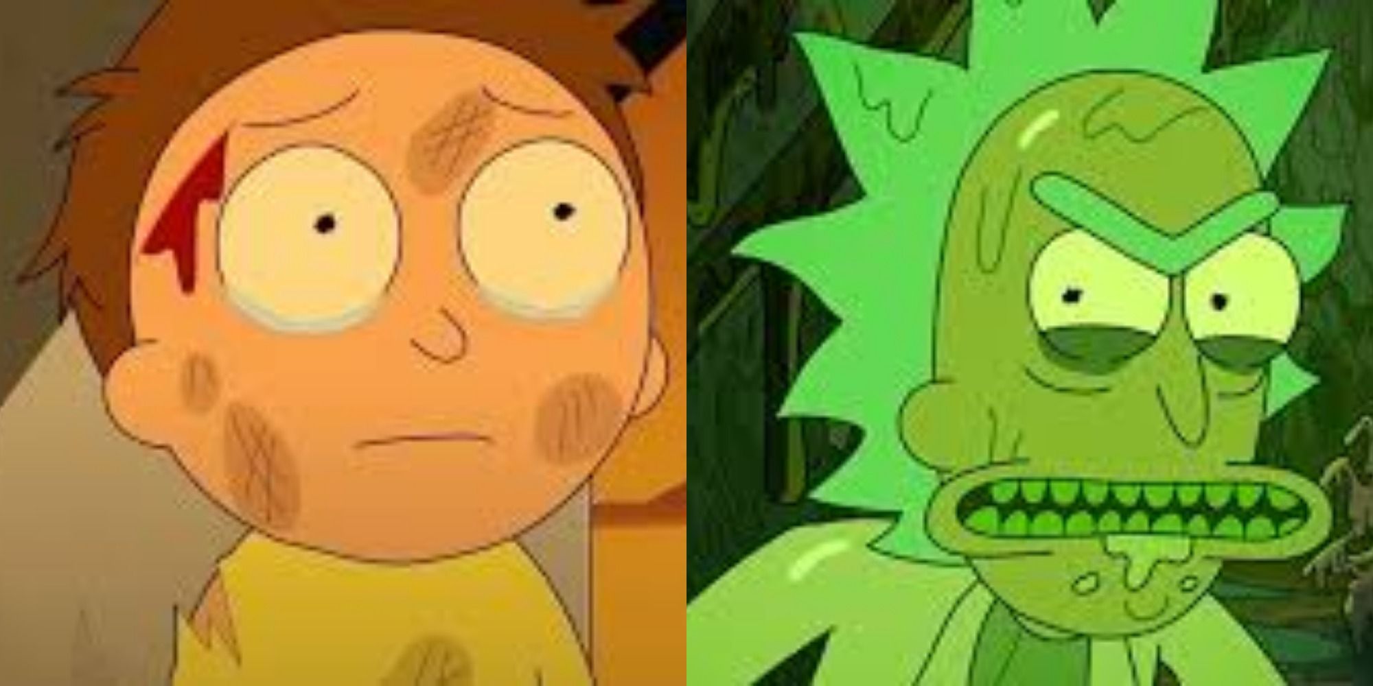 Morty Smith and Rick Sanchez from Rick & Morty