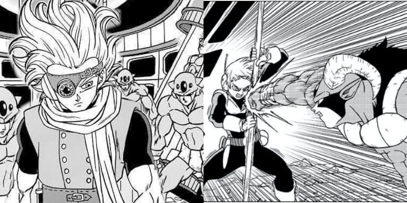 Dragonball Super Superhero fake manga panel by thunderxtorm on