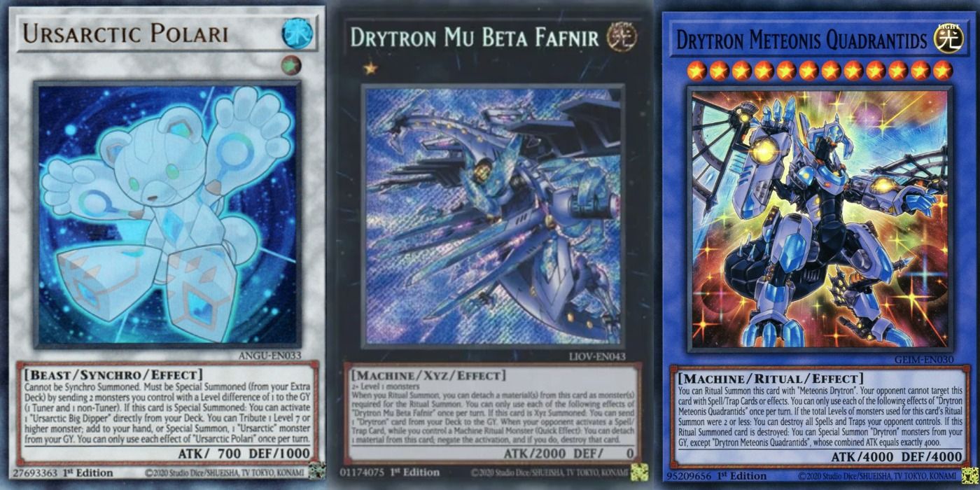 Master Duel Dragon and Bear cards in Yu-Gi-Oh