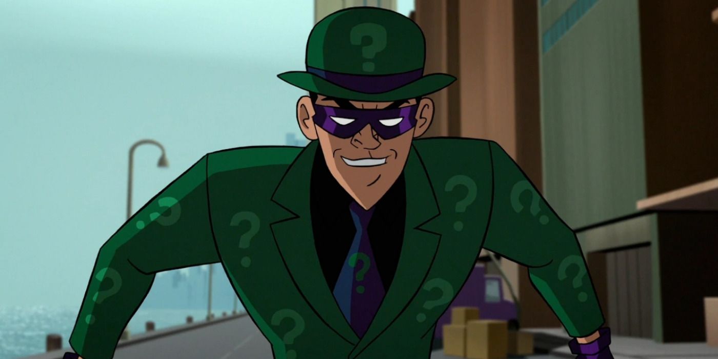 The Brave and The Bold Riddler Smiling Menacingly