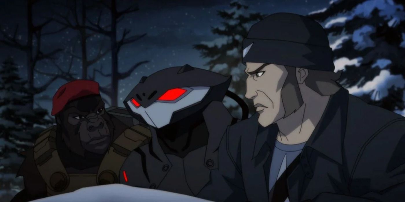 Task Force X Young Justice Scouting In Snow