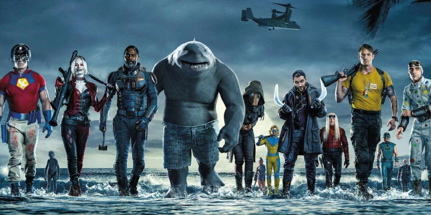 The Suicide Squad 2021 Full Roster Walking on Water