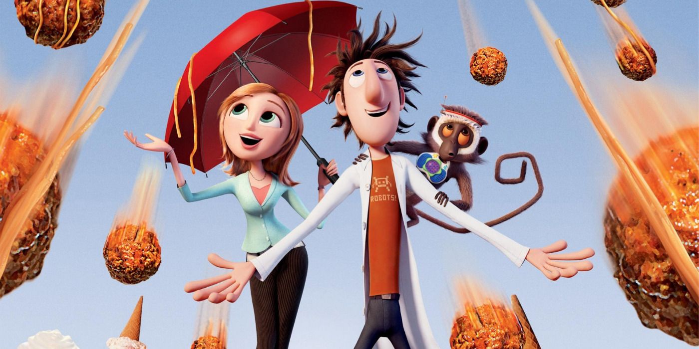 Cloudy With A Chance Of Meatballs Promotional Photo Of Raining Meatballs