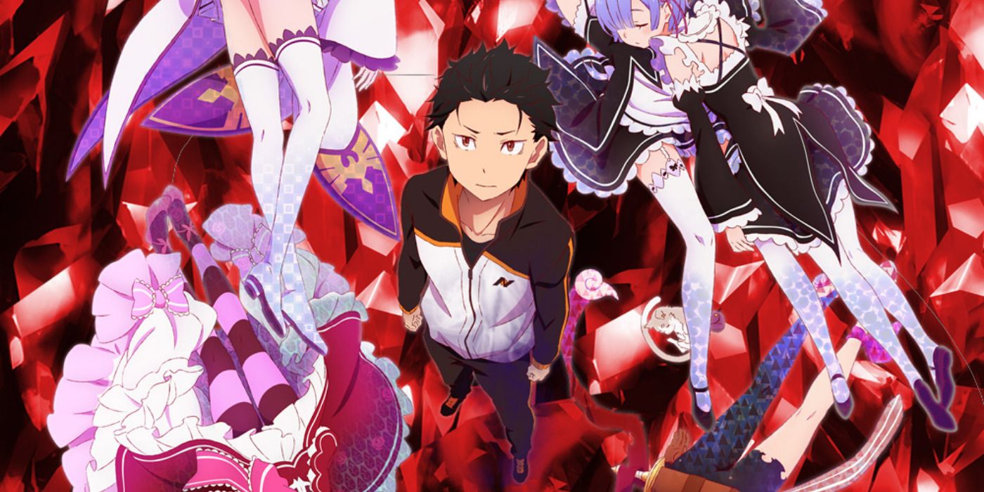 Плакат с персонажами Re: Zero