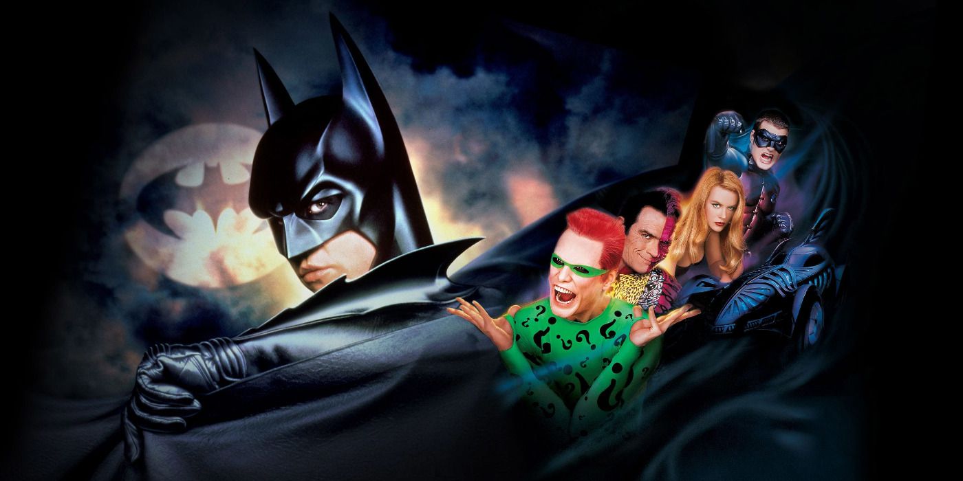 Batman Forever Poster Of All Major Characters