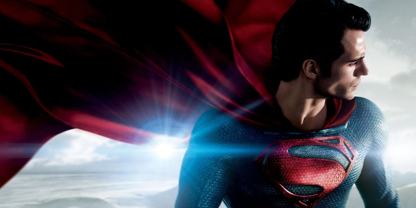 Man of Steel Poster Flowing Cape
