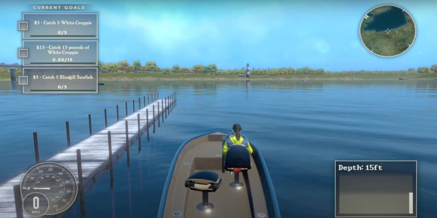 A screenshot from the game Rapala Fishing: Pro Series