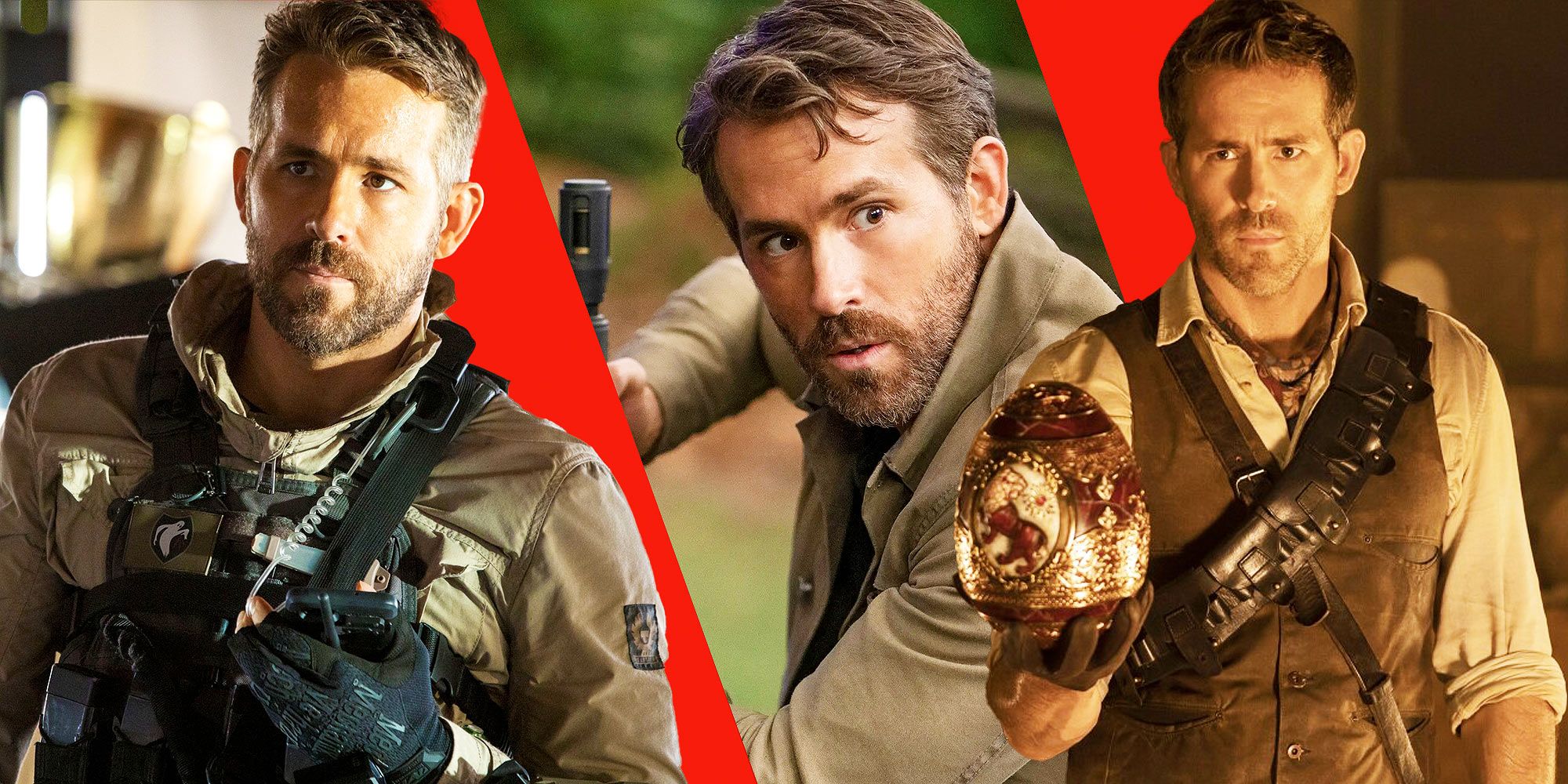 ryan reynolds is first actor with 3 top 10 movies on netflix