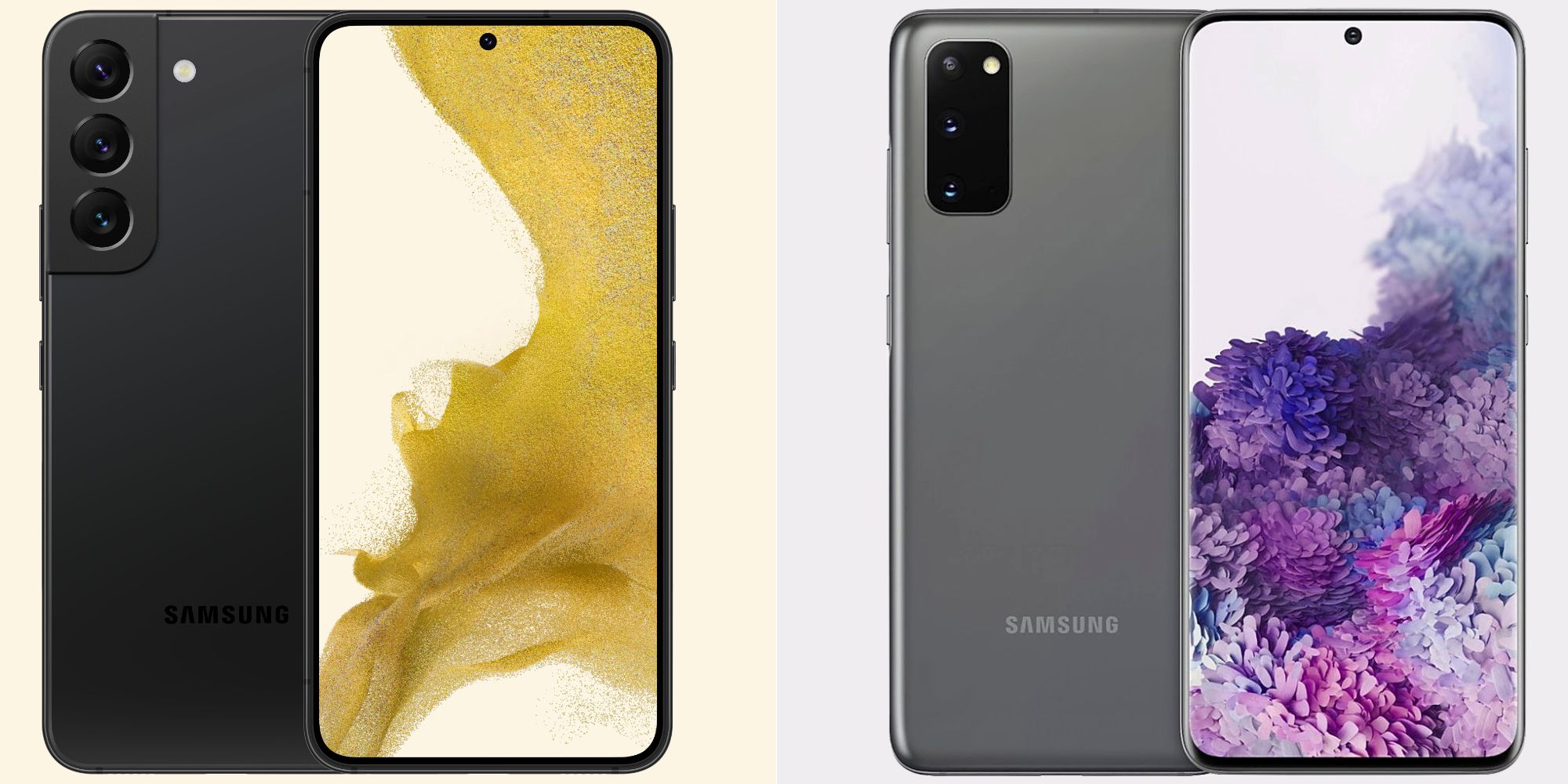 Galaxy S20 vs Galaxy S22: veja se vale a pena trocar de celular