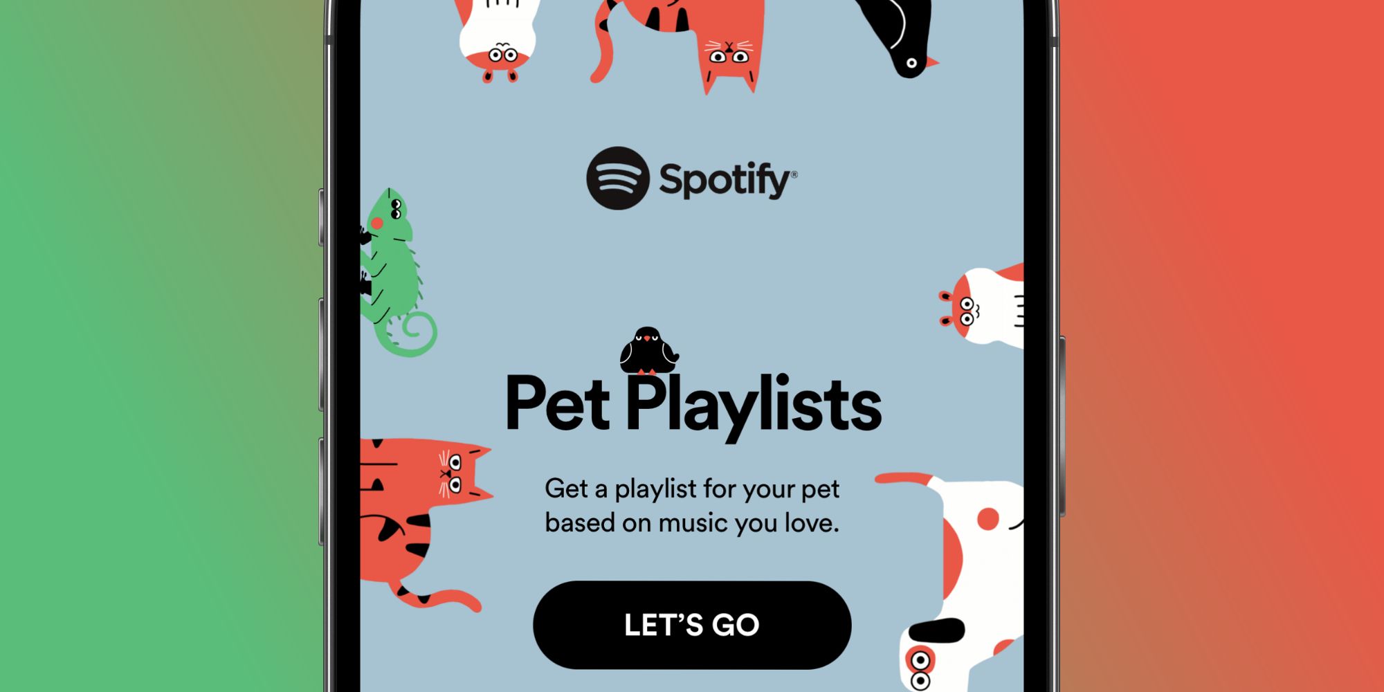Spotify's Pet Playlists feature