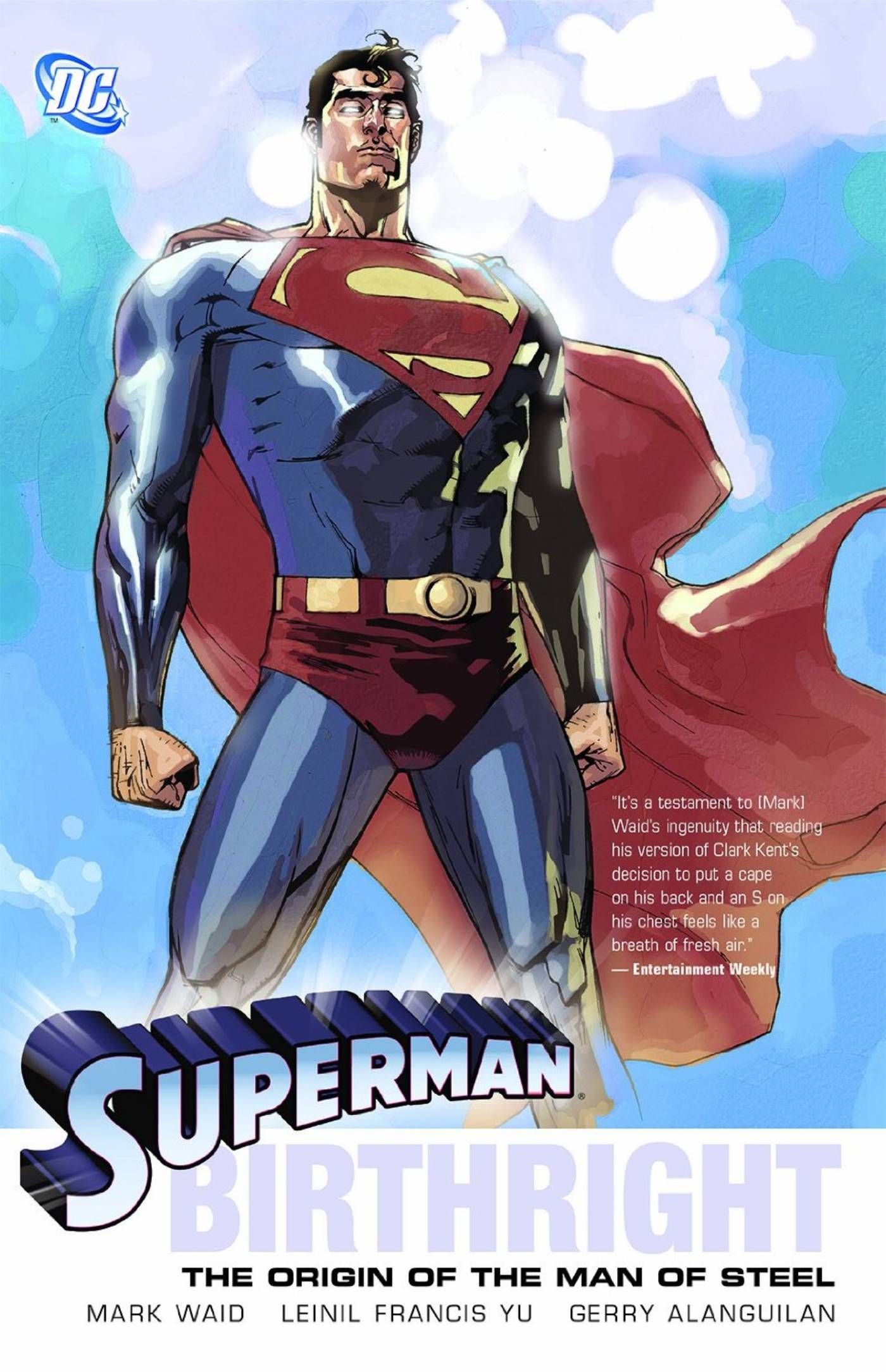 The cover of Superman Birthright