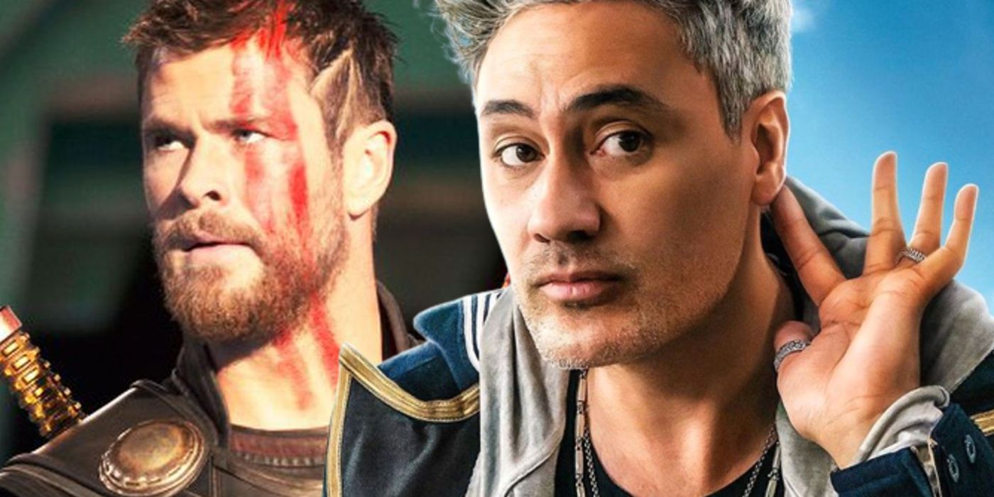 taika waititi in free guy and chris hemsworth in thor ragnarok