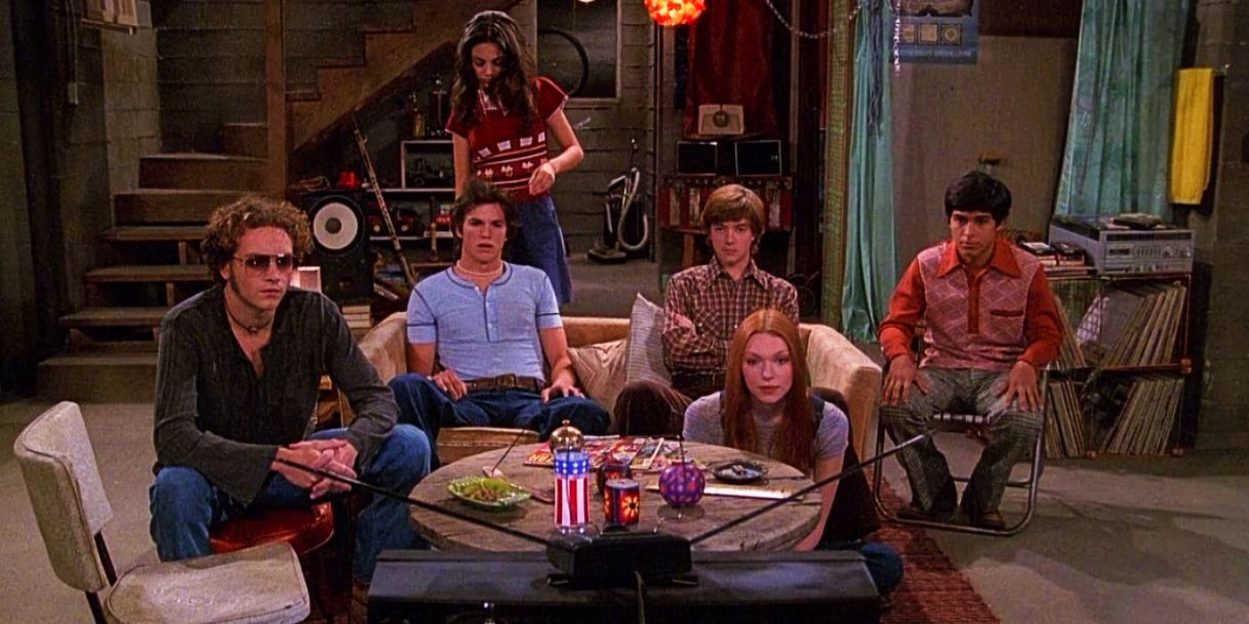 That '70s Show Gang In The Basement