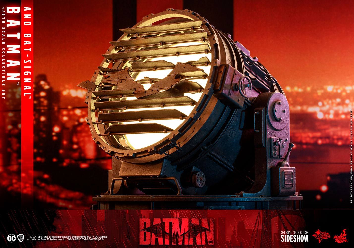 The Batman Hot Toys Bat Signal