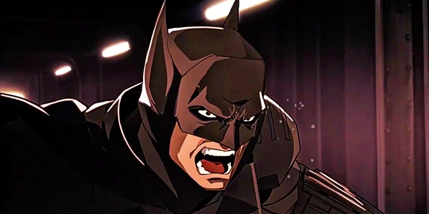 the batman opening scene animated