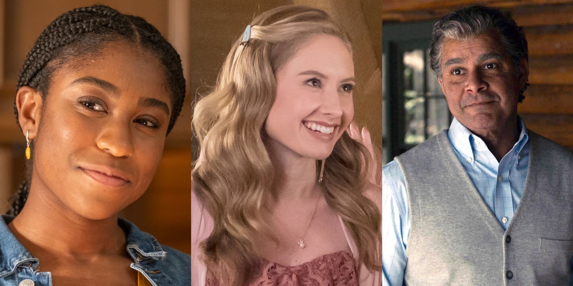Side by side images of Deja, Madison, and Miguel in This Is Us