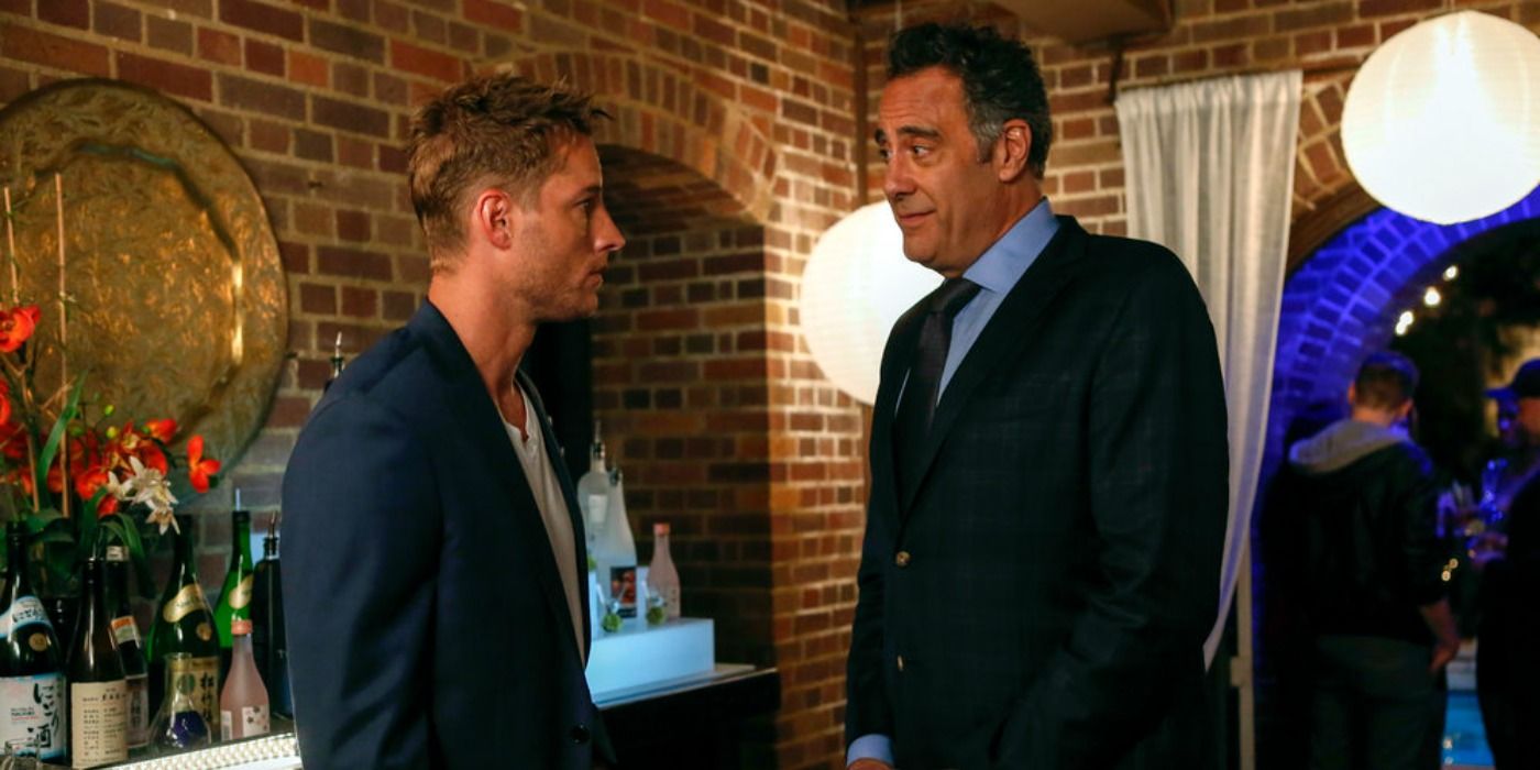 Brad Garrett and Justin Hartley on This Is Us