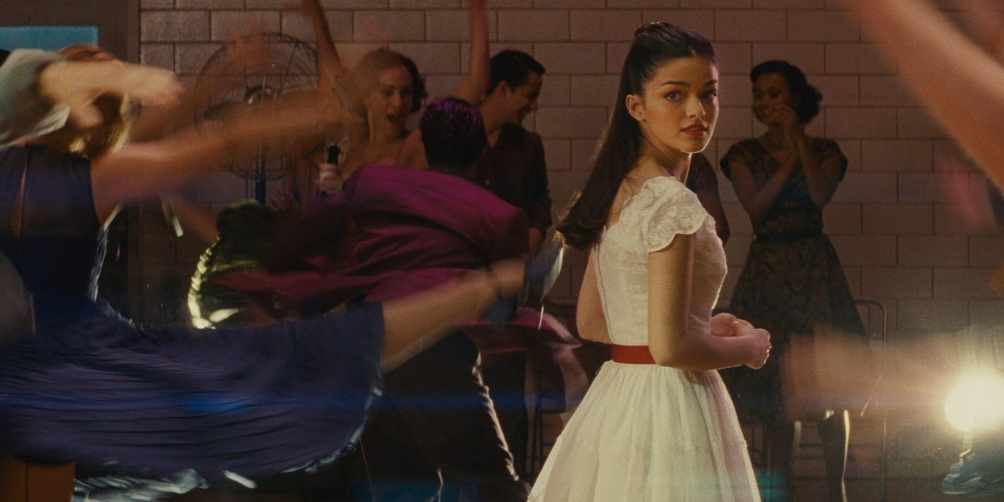 Maria looks back in West Side Story