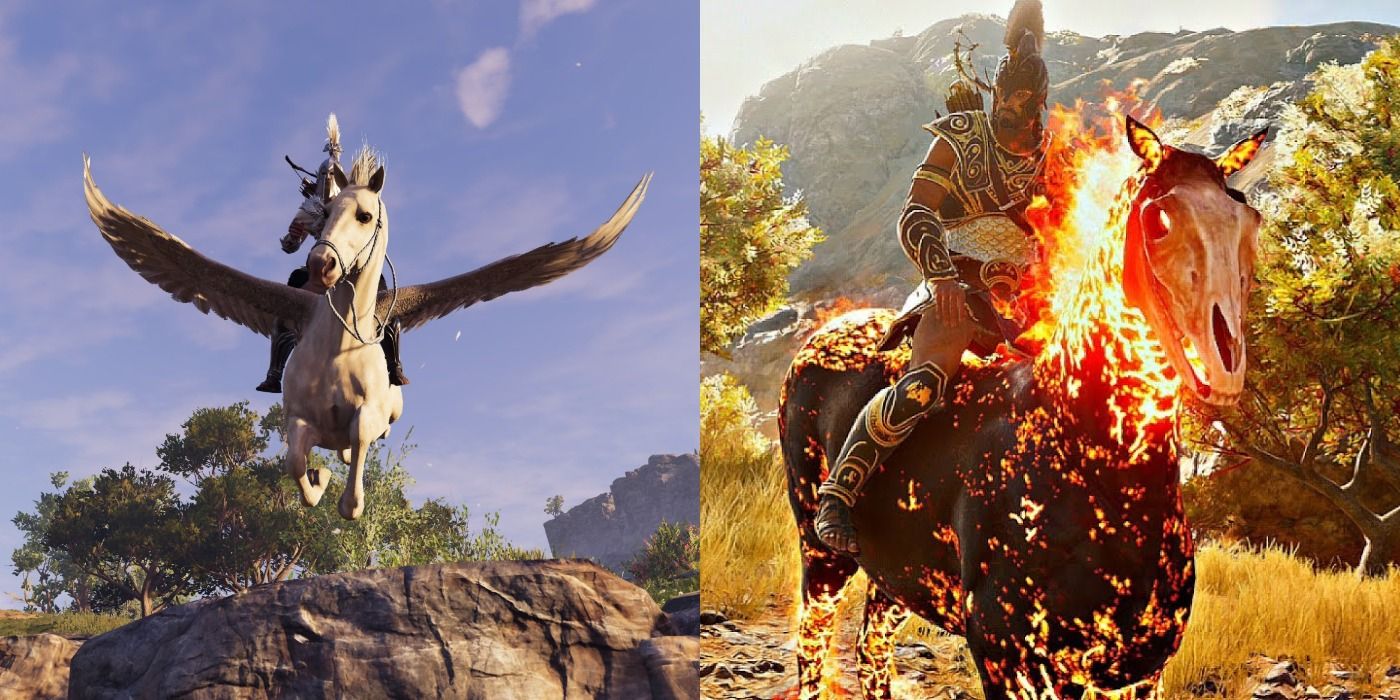Abraxas and Pegasos from Assassin's Creed Odyssey