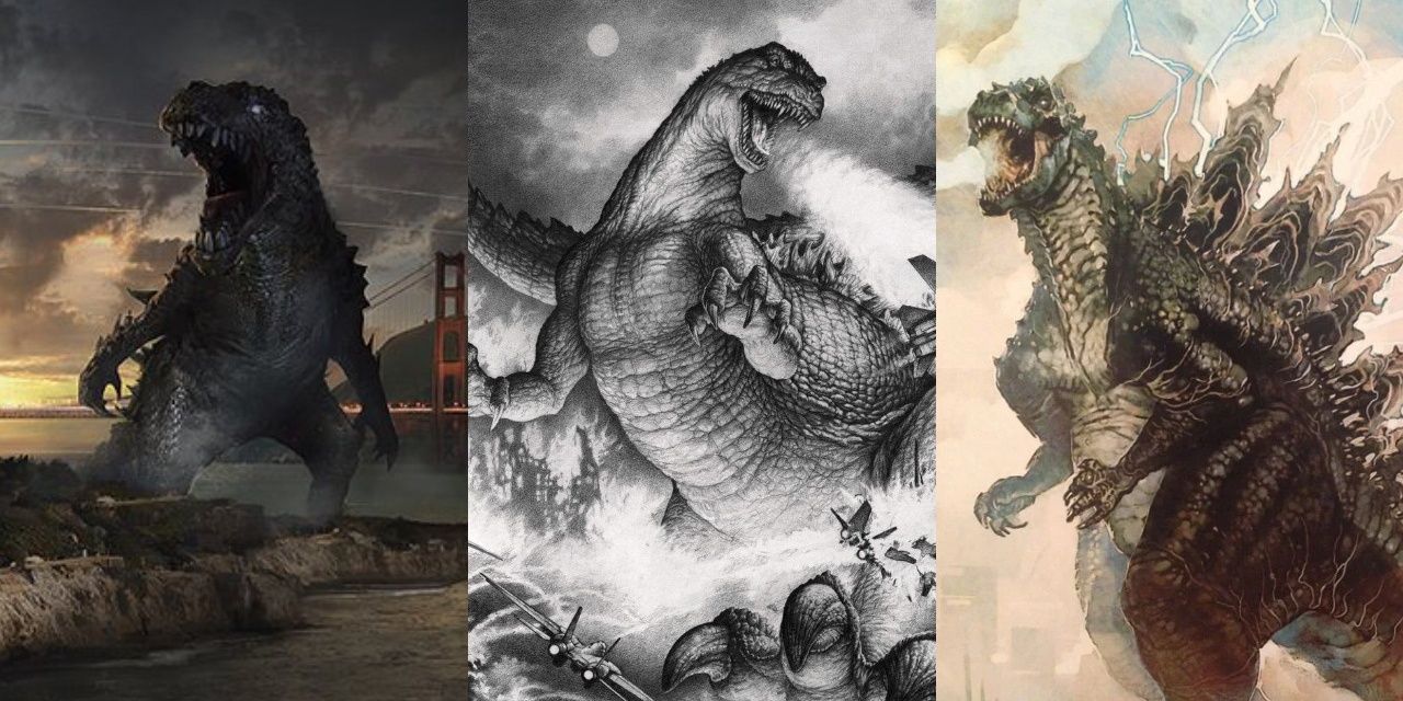 10 Best Unused Godzilla Concept Designs Feature Image