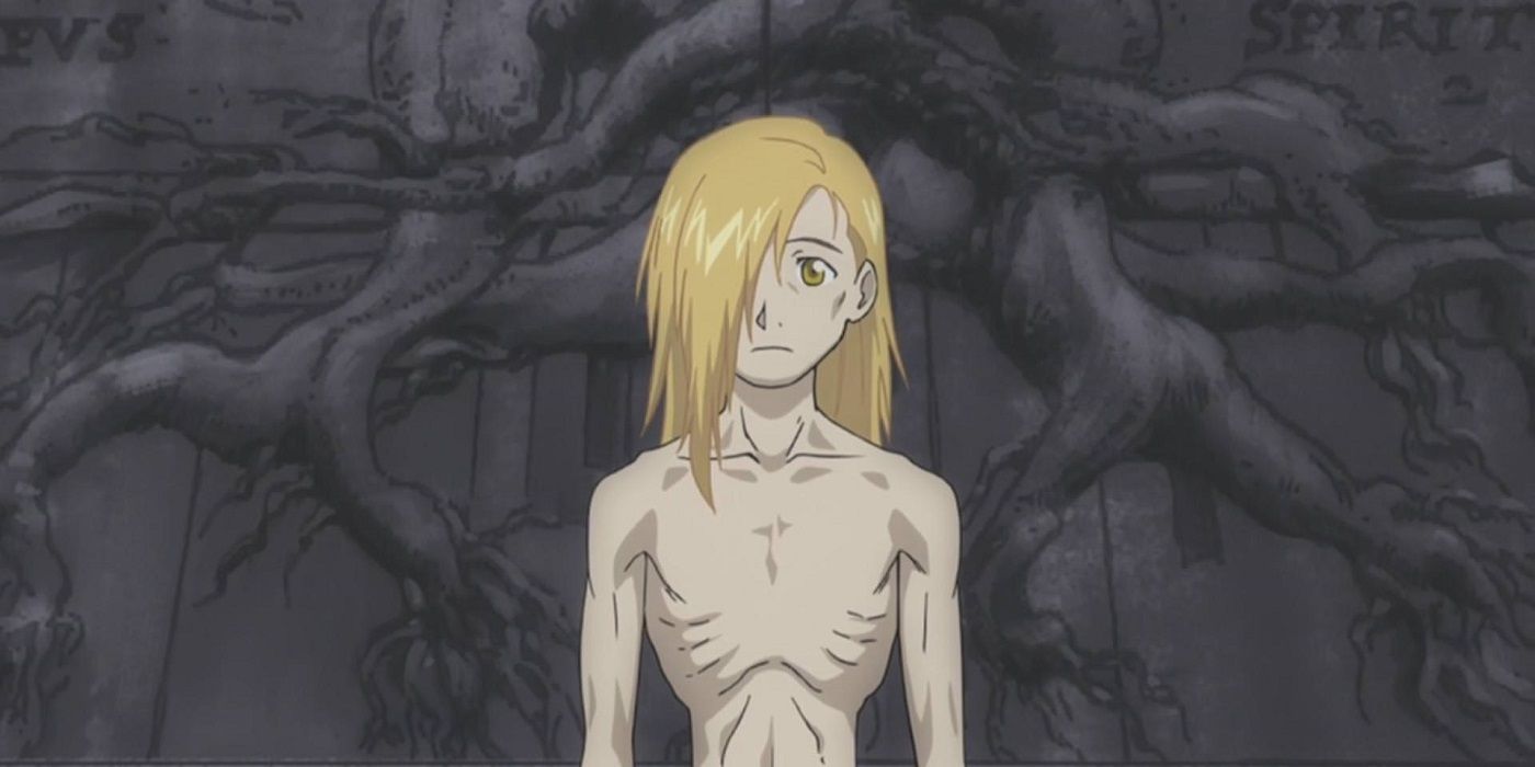Alphonse's body in Fullmetal Alchemist Brotherhood