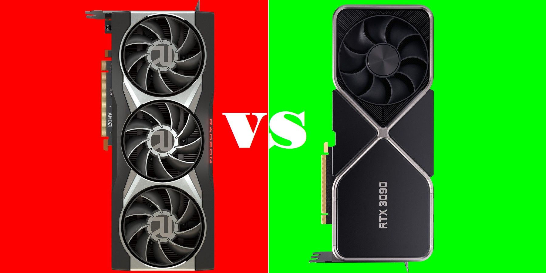 Nvidia RTX 3090 Ti compared with AMD RX 6900 XT