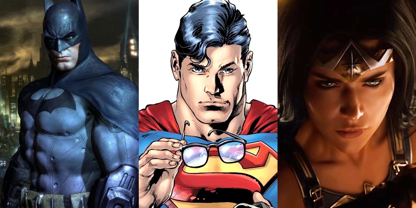 After Batman Arkham And Wonder Woman It Makes Sense To Make A Superman Game DC Trinity