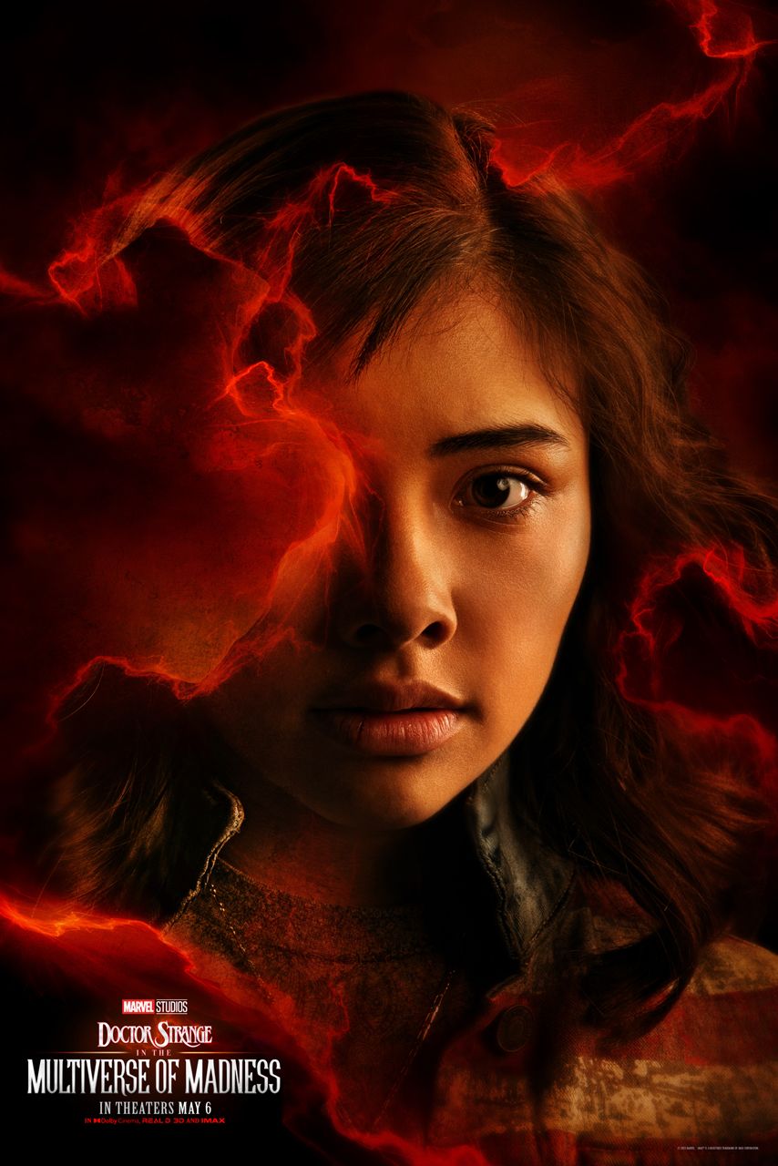 America Chavez in Multiverse of Madness character poster