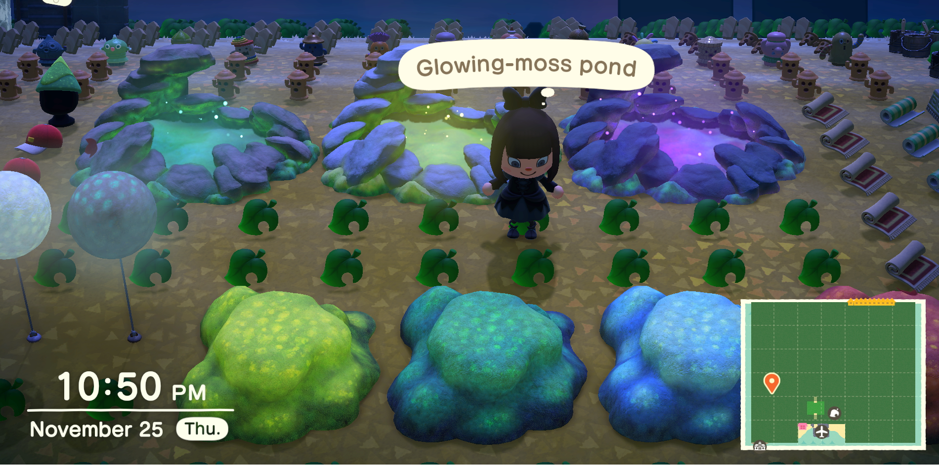 Animal Crossing Glowing Moss DIY Recipes