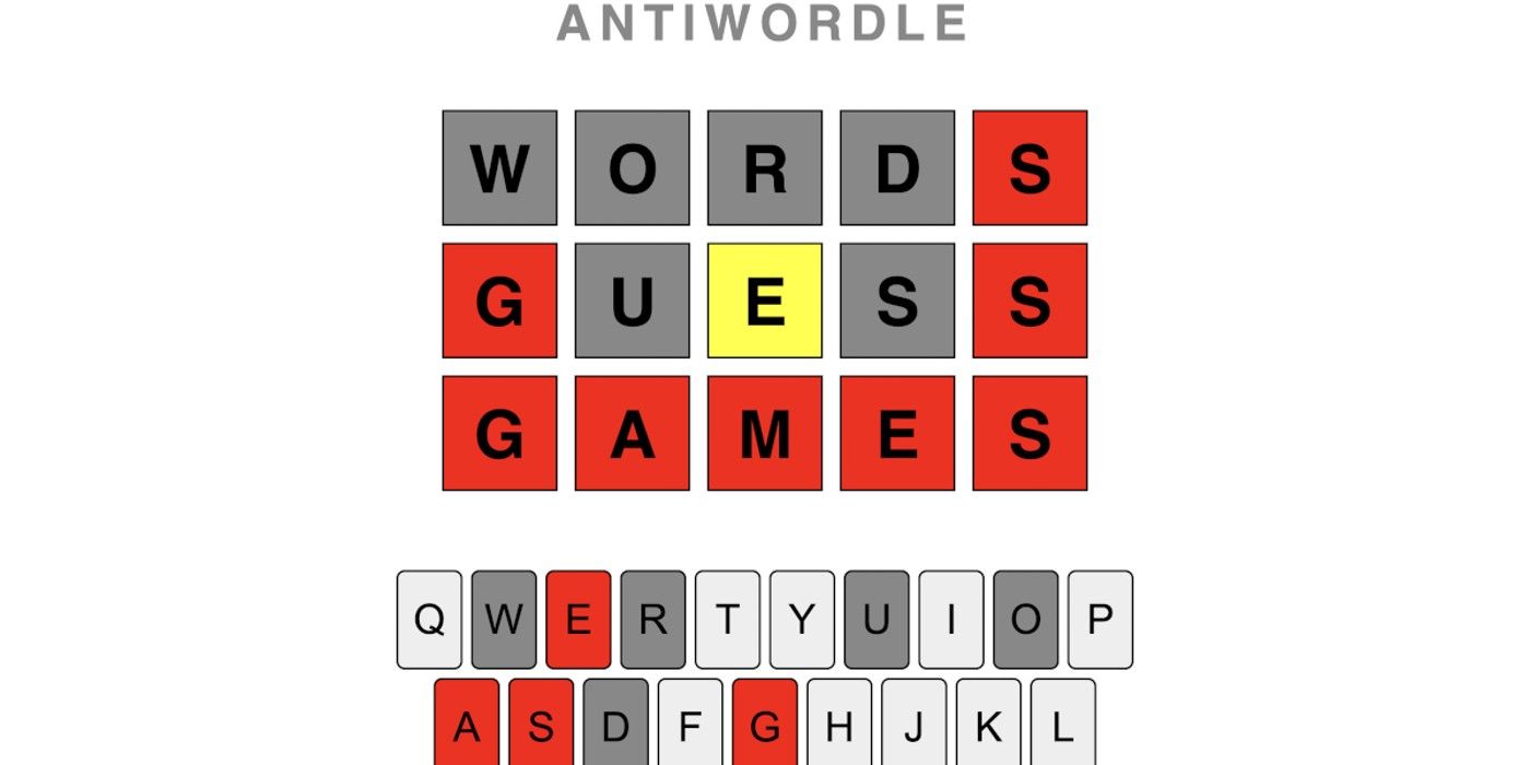 Antiwordle
