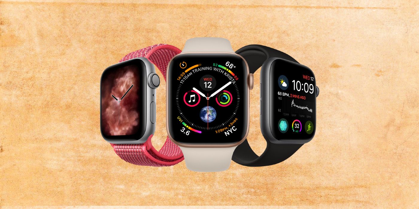 Apple Watch on custom background