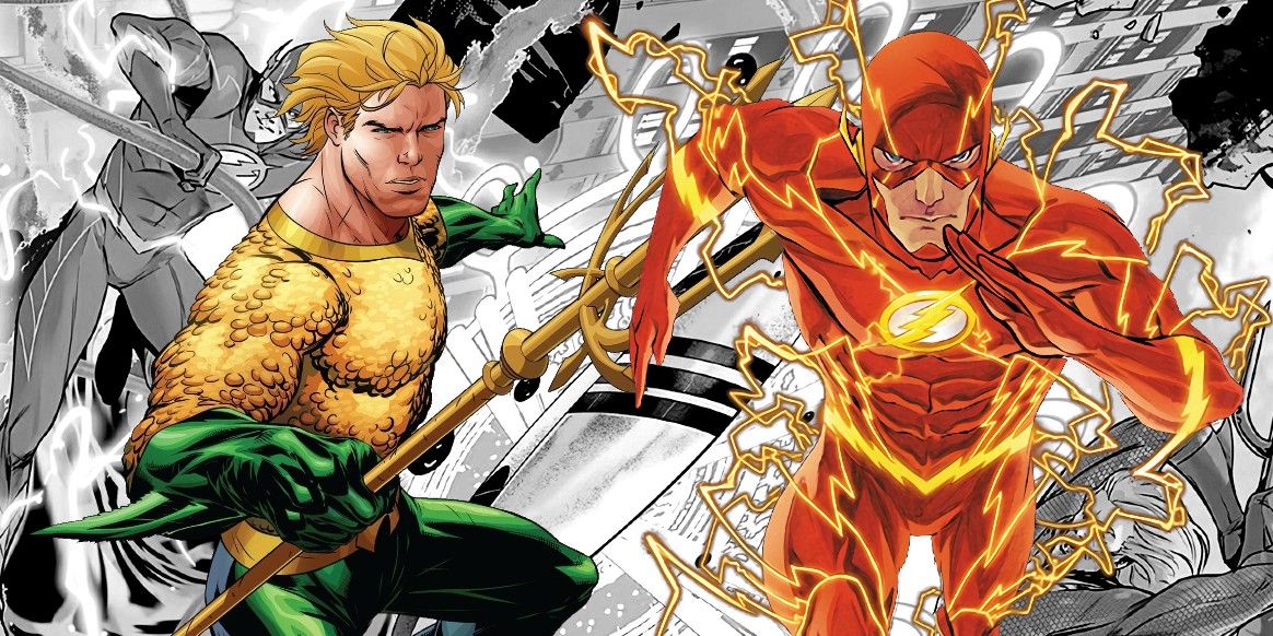 Aquaman Flash Over Voidsong Cover Art Featured Image