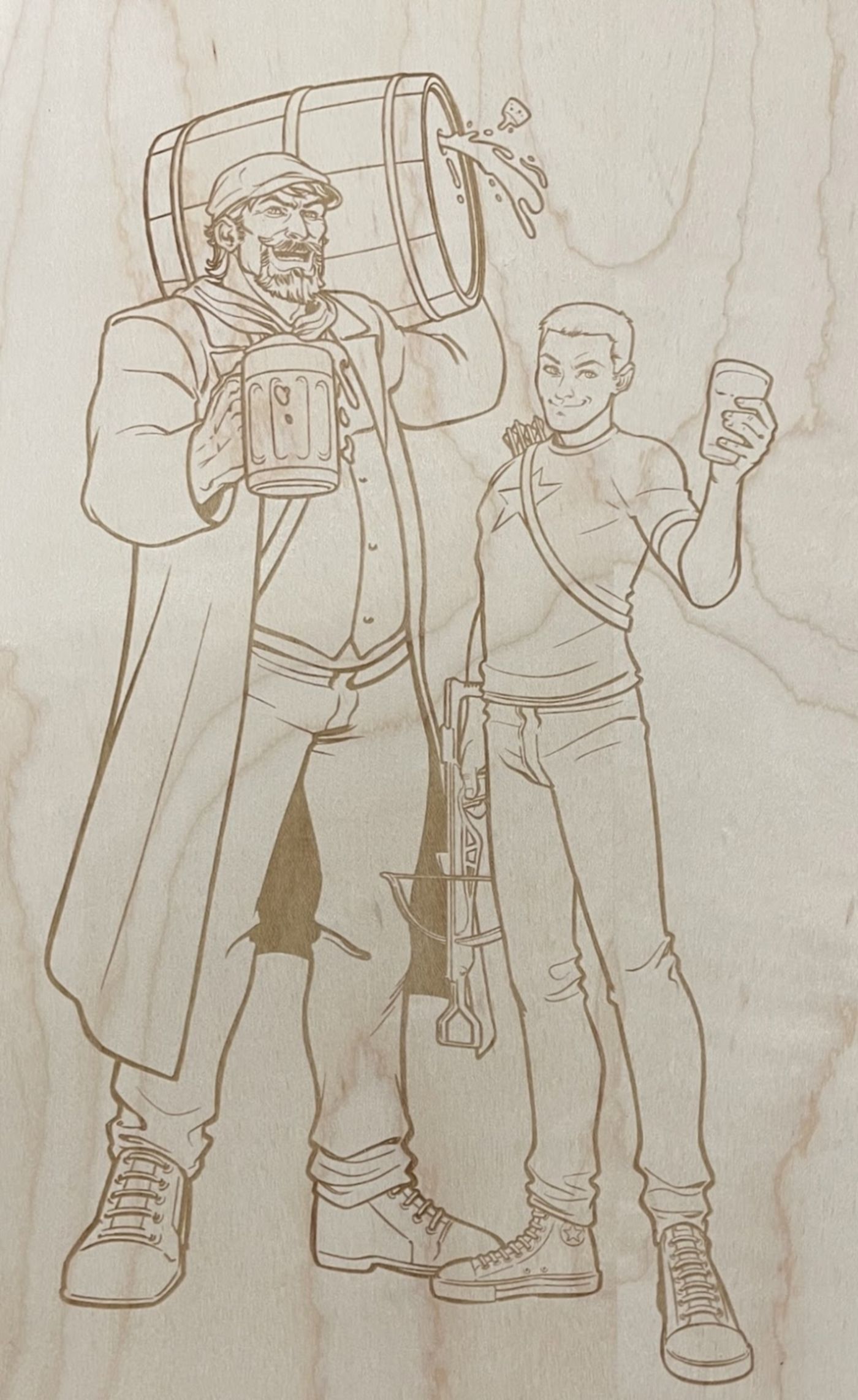 Archer and Armstrong Forever #1 Burnt Wood Variant Valiant Comics
