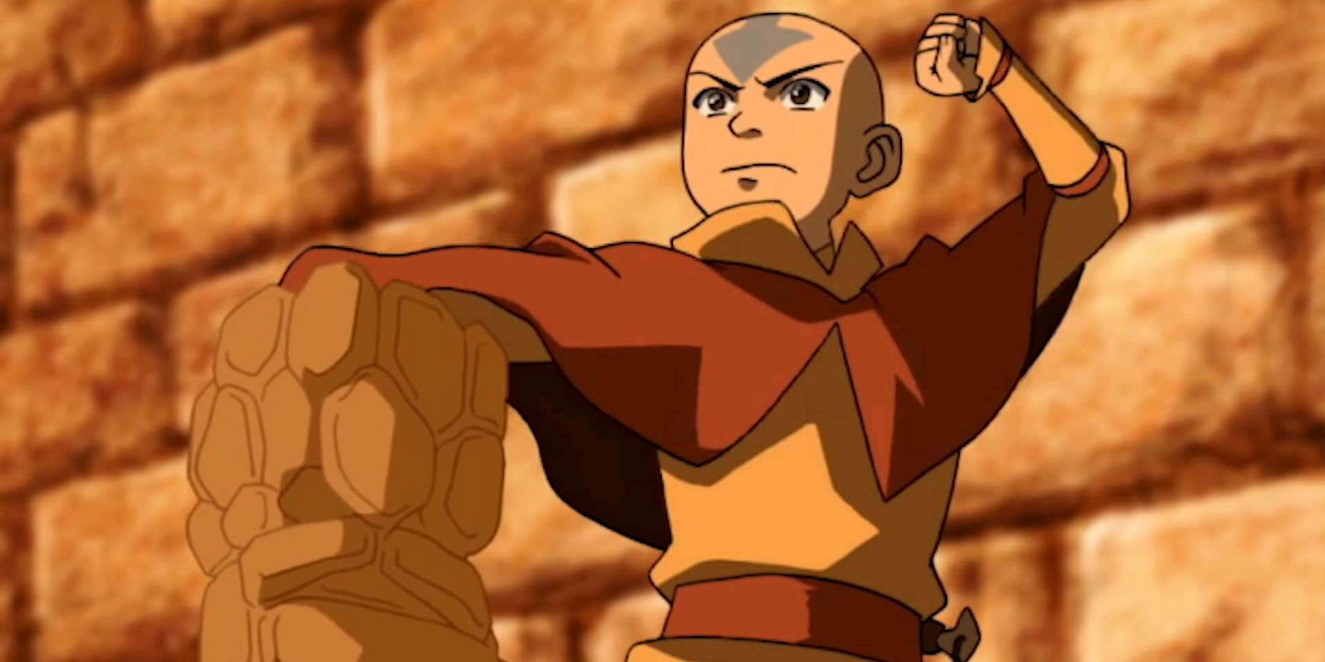  Aang fighting in Avatar The Last Airbender