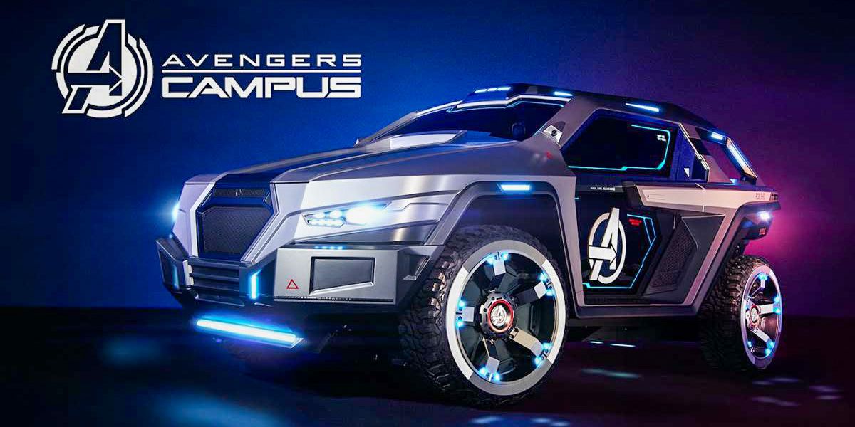 Avengers Campus Car