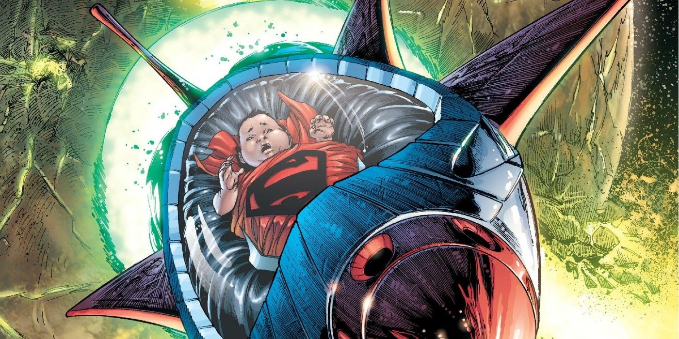 Baby Superman Leaves Krypton.