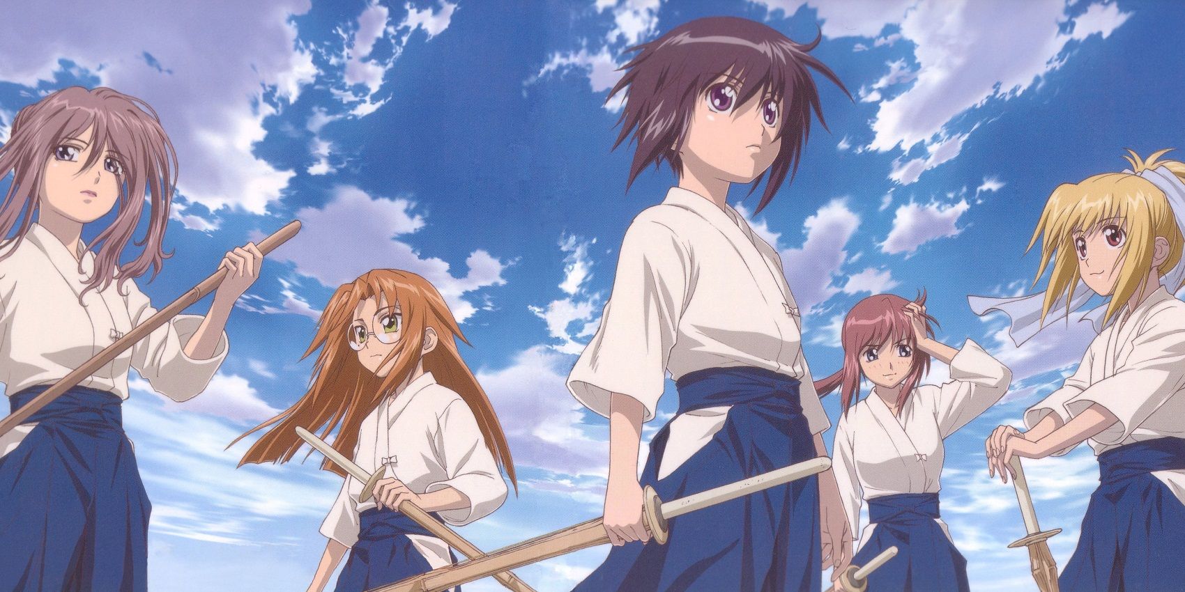 Image of Tamaki, Kirino, Miyako, Sayako, and Satori.