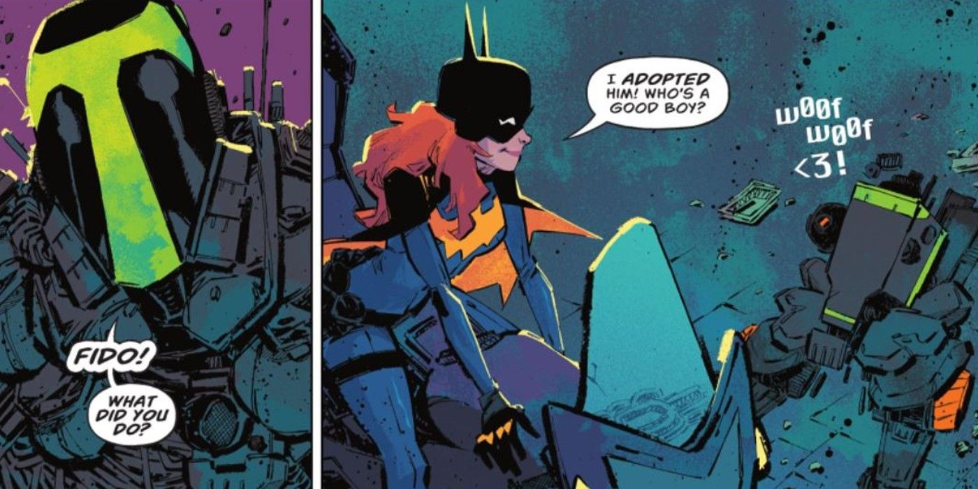 Batgirl Introduced the Bat-Family’s Adorable New Weapon, a Robot Dog