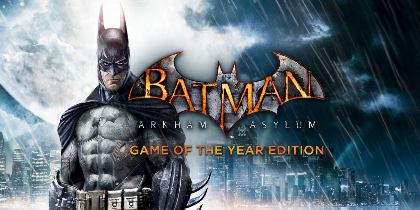 Capa do videogame Batman Arkham Asylum