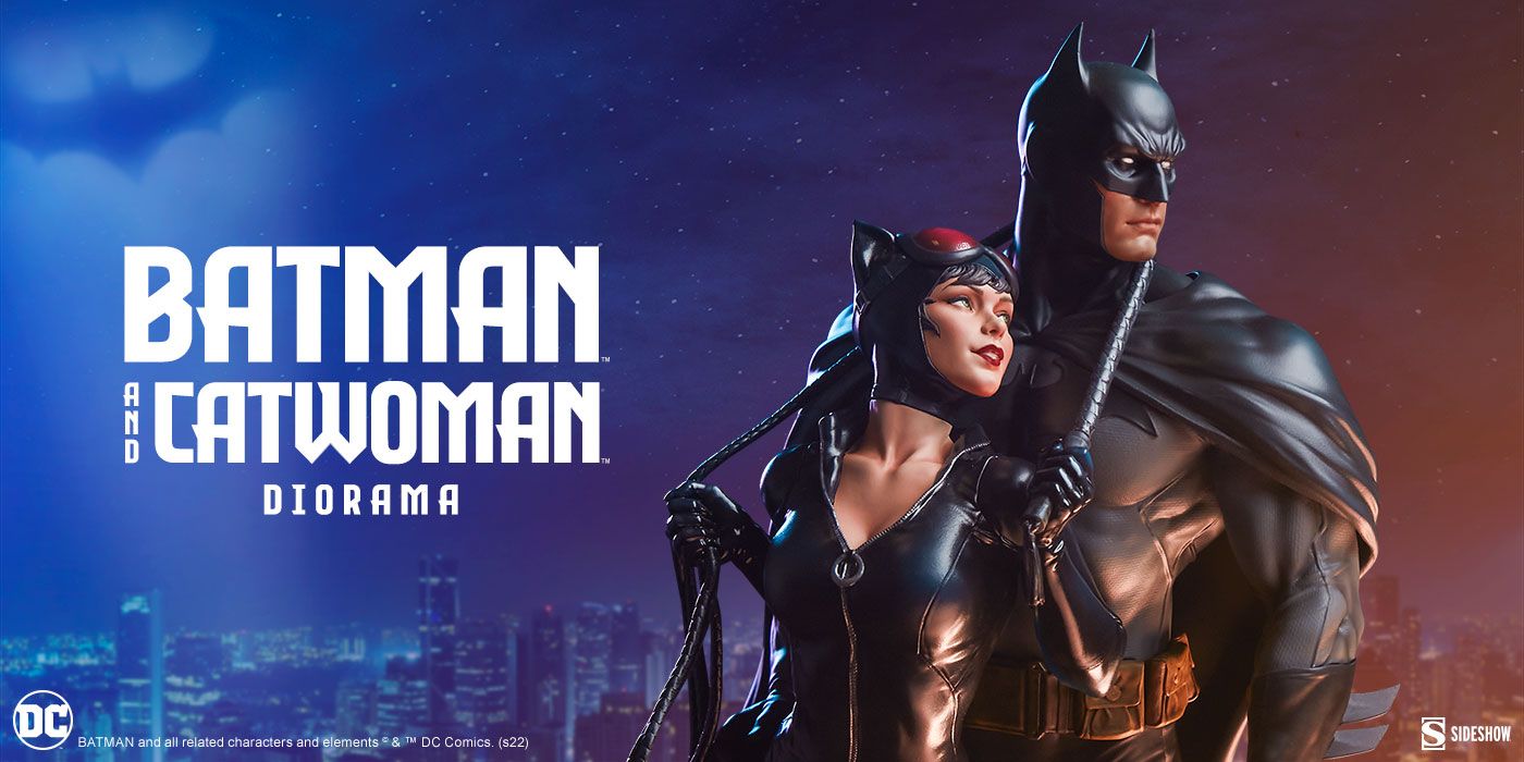 Batman & Catwoman DC Comics Sideshow